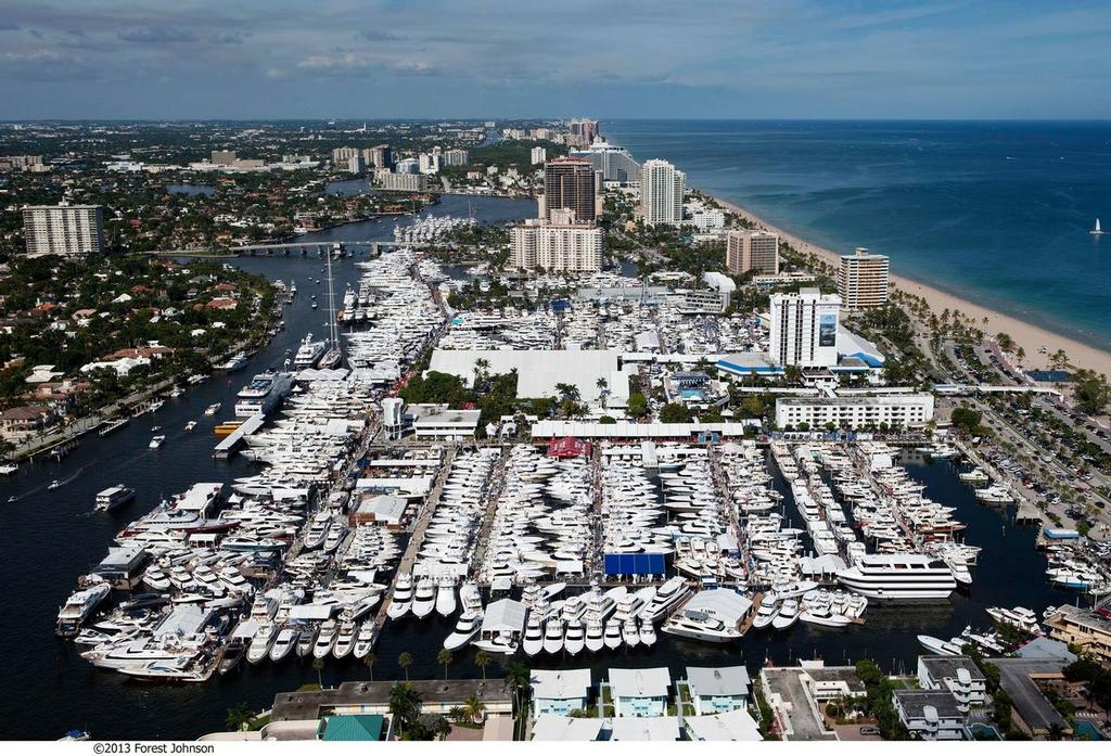 Surpringly, the massive Fort Lauderdale exhibition was the only US shows to make the world's top 10.  © Supplied .